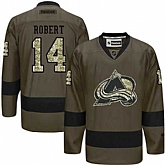 Glued Colorado Avalanche #14 Rene Robert Green Salute to Service NHL Jersey,baseball caps,new era cap wholesale,wholesale hats